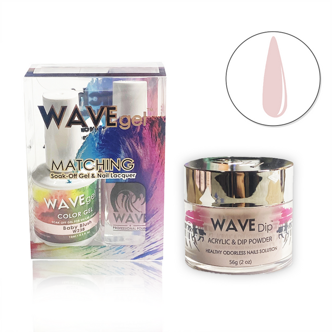 WAVEGEL 3IN1 MATCHING (GEL+LACQUER+DIP) - #239(W239) Slender Burst Hover Image