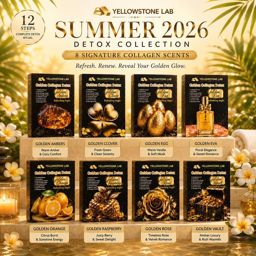 Yellowstone Golden Collagen Detox 12 Steps Tutorial