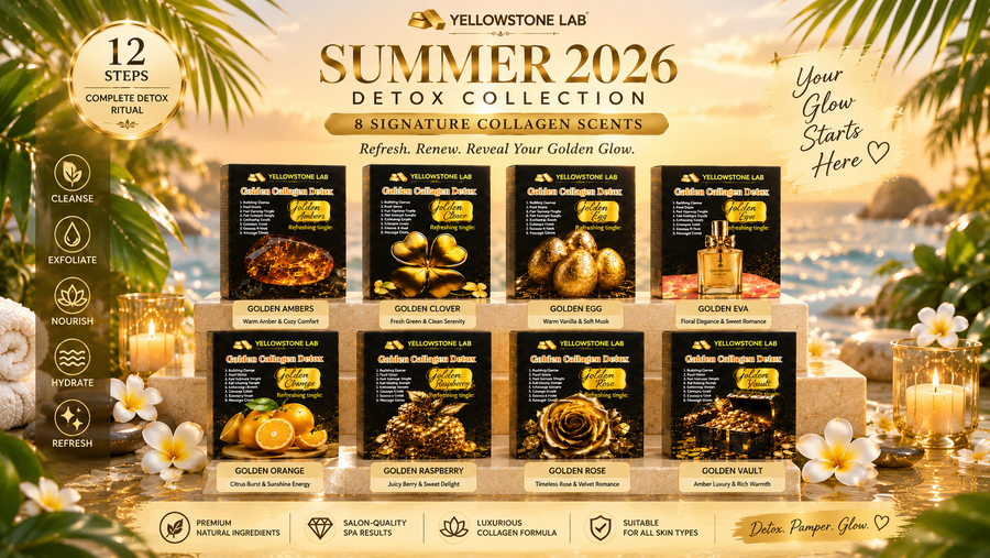 Yellowstone Golden Collagen Detox 12 Steps Tutorial