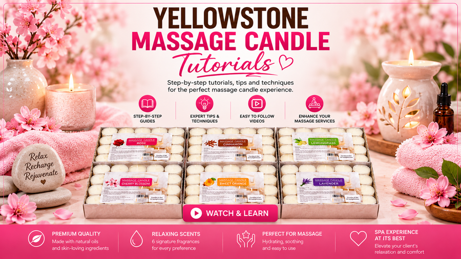 Yellowstone Massage Candle Professional Tutorial