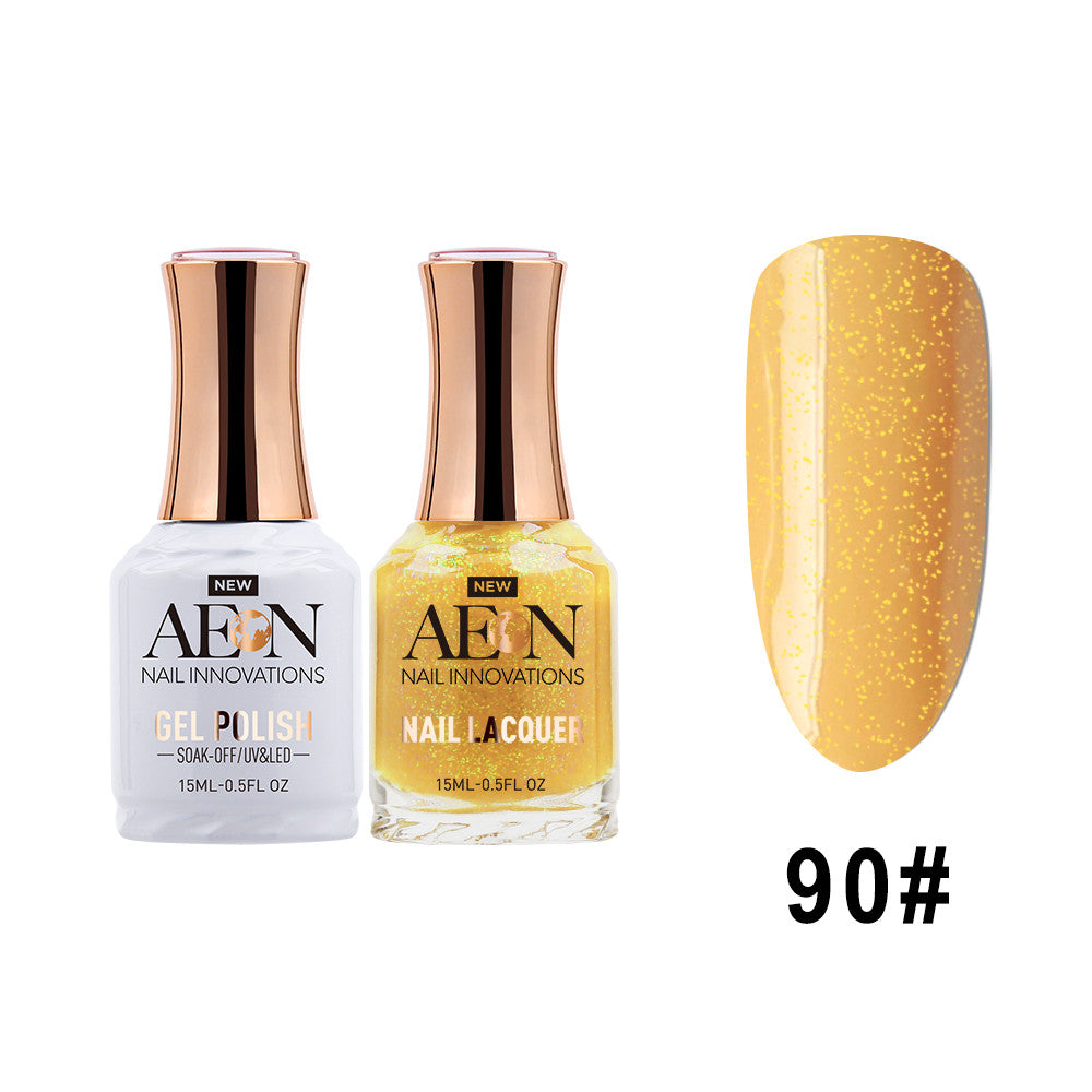 AEON Gel Polish & Nail Lacquer #090 Buttercup