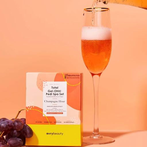 Avry Gel-Ohh Pedi 5 Step - Champagne Hour