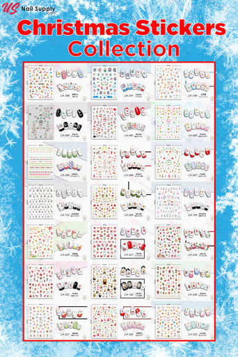 Combo 22 pcs Christmas Stickers