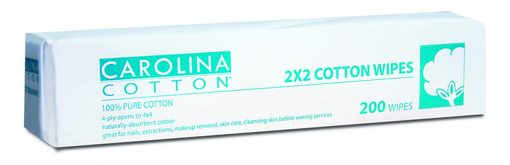 Carolina Cotton Size 2x2 200pk