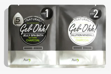 Avry Beauty Jelly Spa Bath - CharCoal