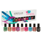 CND Vinylux Art Vandal Mini Nail Kit Weekly Polish And Top Coat