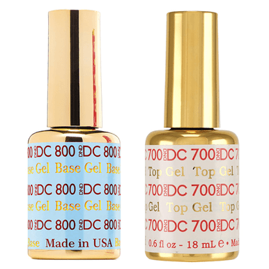 DND DC Top Gel (700) & Base Gel (800) Set 0.5oz - Buy 5 Free 1 Main Image