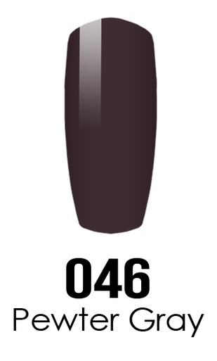 DND DC Duo Gel #046 PEWTER GRAY Main Image