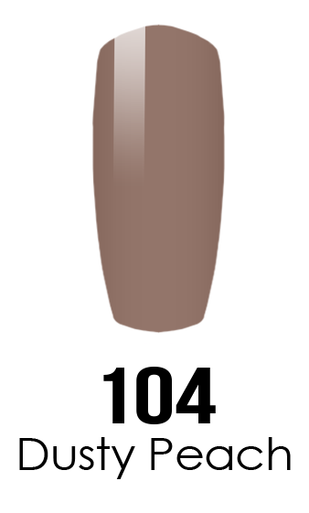 Cosmo DC 3in1 Combo (Powder + Gel + Lacquer) #104