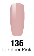 DND DC Duo Gel #135 LUMBER PINK