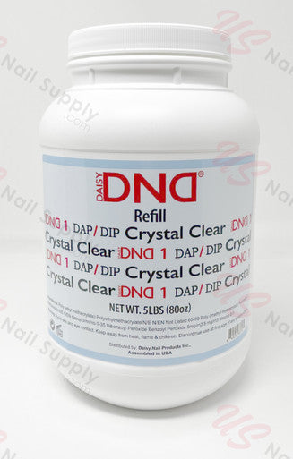 DND DAP DIP REFILL 5LB (80OZ) - CRYSTAL CLEAR Main Image