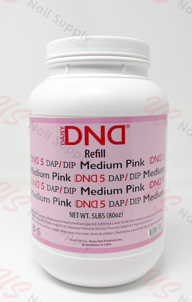 DND DAP DIP REFILL 5LB (80OZ) - MEDIUM PINK Hover Image