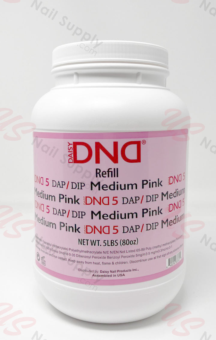 DND DAP DIP REFILL 5LB (80OZ) - MEDIUM PINK