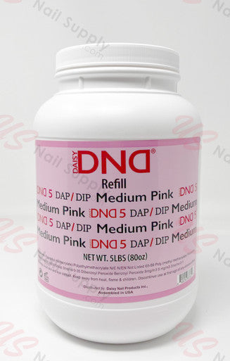 DND DAP DIP REFILL 5LB (80OZ) - MEDIUM PINK Main Image
