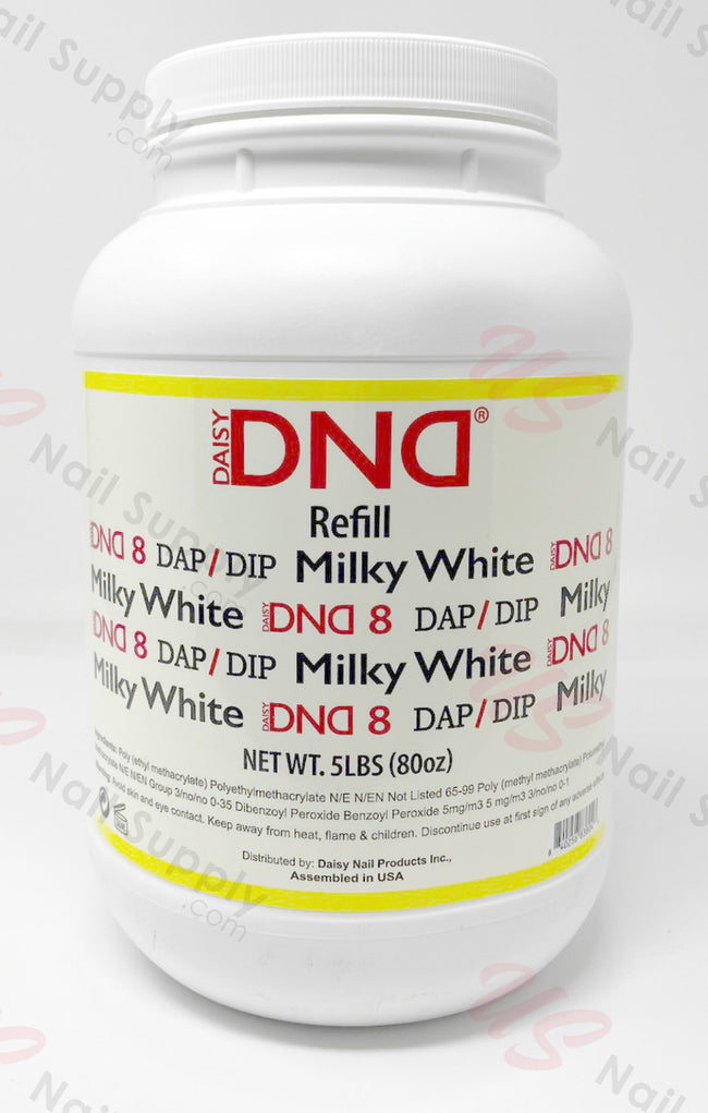 DND DAP DIP REFILL 5LB (80OZ) - MILKY WHITE Hover Image