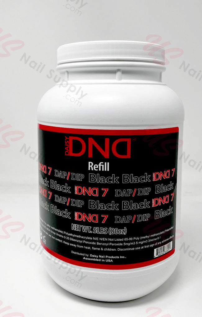 DND DAP DIP REFILL 5LB (80OZ) - BLACK Hover Image