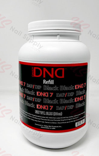 DND DAP DIP REFILL 5LB (80OZ) - BLACK Main Image