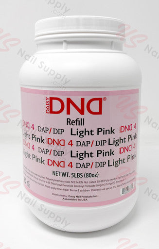 DND DAP DIP REFILL 5LB (80OZ) - LIGHT PINK Main Image