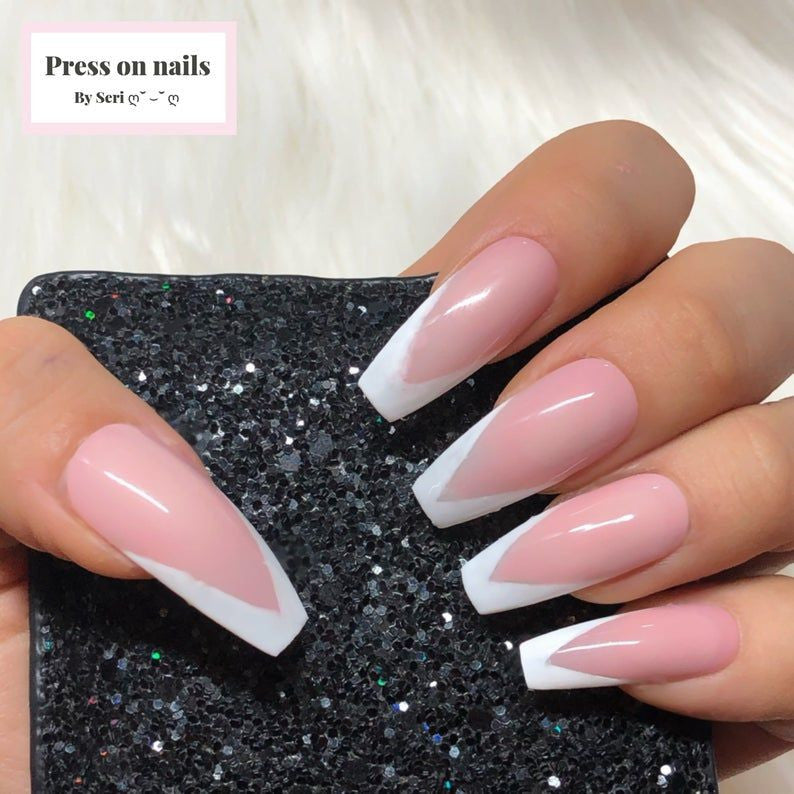 Coffin Nail Tips Clear 10 Sizes ( Bag of 500pcs )