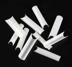 Extra Long Square Tips NATURAL ( Bag of 500pcs )