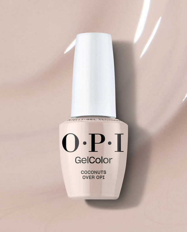 OPI Gel Color Coconuts Over OPI GCF89