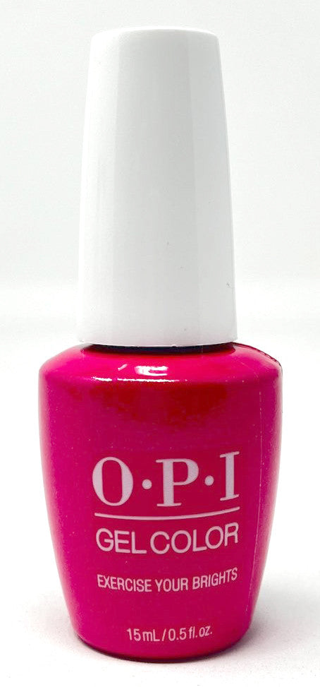 OPI Gel Color Exercise Your Brights GCB003