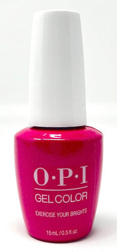 OPI Gel Color Exercise Your Brights GCB003