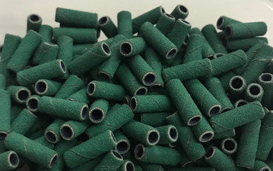 3mm Mini Sanding Band Green 200 pcs - Medium Grit
