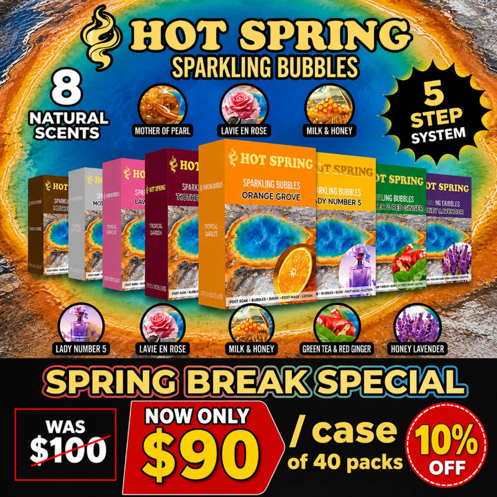 HOT SPRING Gassy Bubble 5in1 (Case of 40)