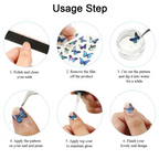 BD002 - Butterfly Water Transfer (set of 30)