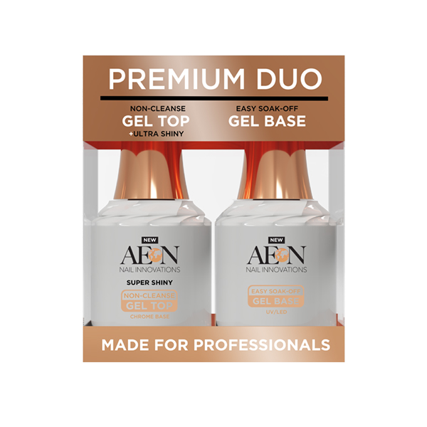 Aeon Gel Top &amp; Base Duo 0.5oz