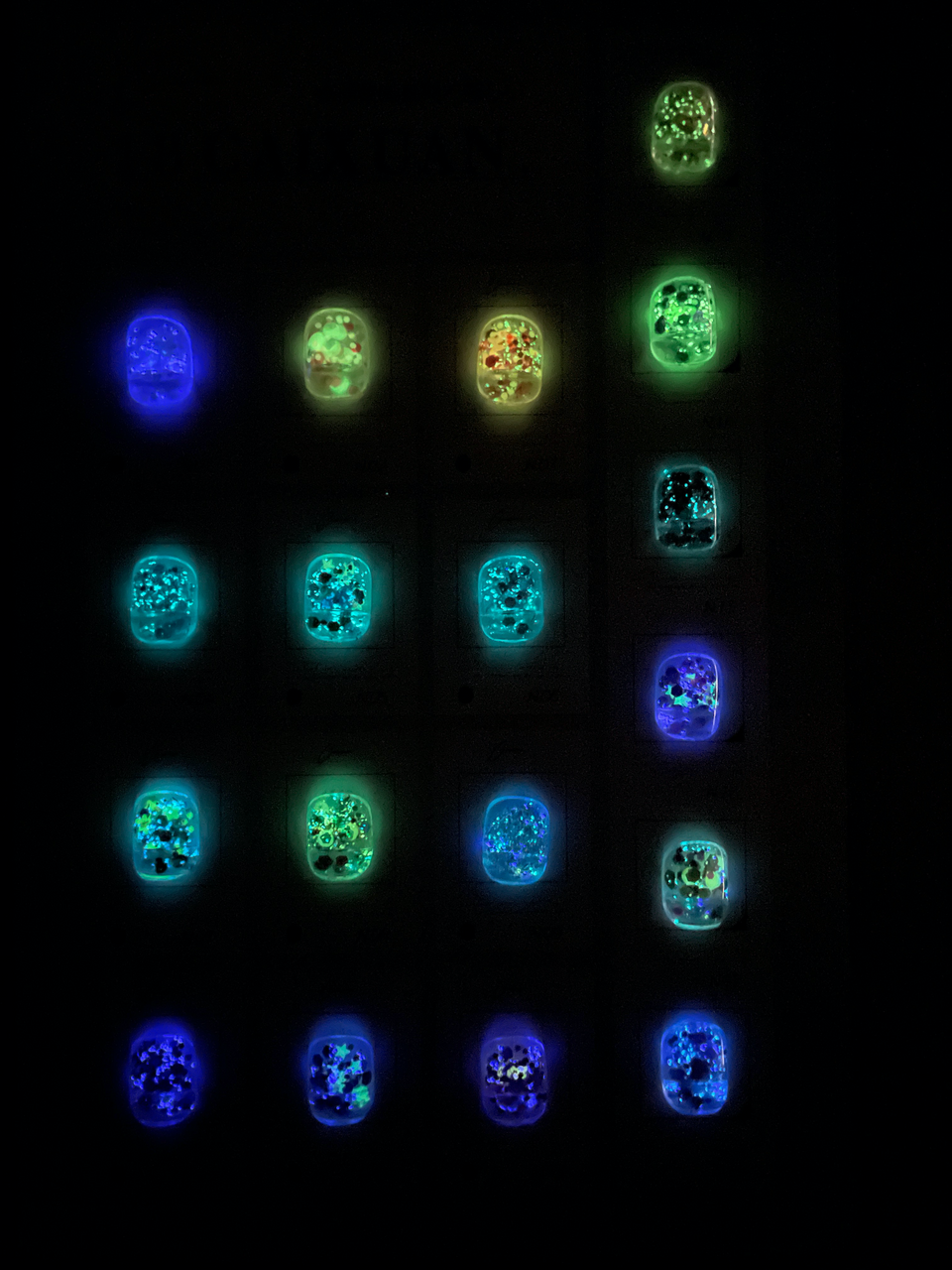 MS Starlight Gel Stone & Glow Effect 18 Colors