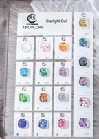 MS Starlight Gel Stone & Glow Effect 18 Colors