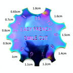 Rainbow Easy French Smile Cutter (#A)