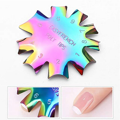 Rainbow Easy French Poly Tips Cutter (
