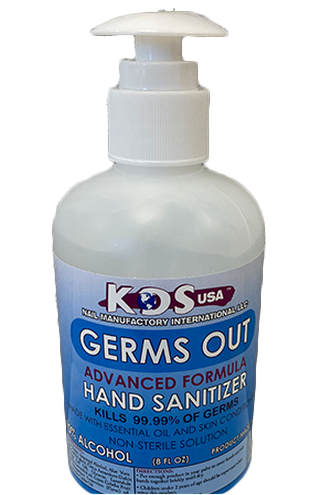 KDS Germs Out Hand Sanitizer 8oz