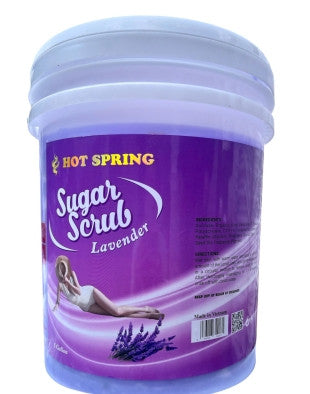 HOT SPRING Sugar Scrub 5Gal Bucket - Lavender