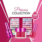 WaveGel 4in1 120 Colors Princess Collection - FREE 1 Sunny led Lamp +1 Color Book + 1 Sample Tip