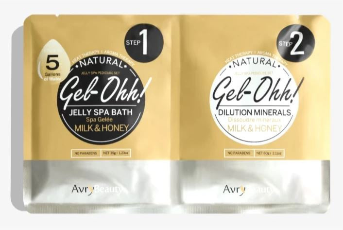 Avry Beauty Jelly Spa Bath - Milk & Honey