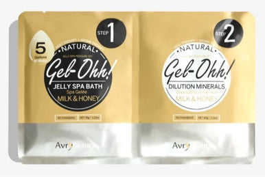 Avry Beauty Jelly Spa Bath - Milk & Honey
