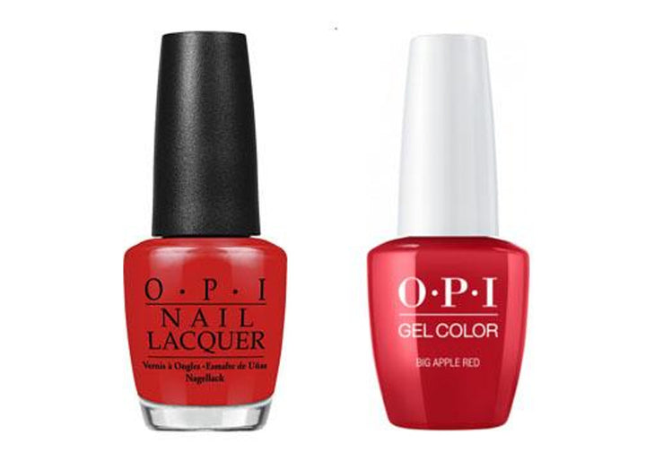 OPI Matching Set OPI Big Apple Red N25