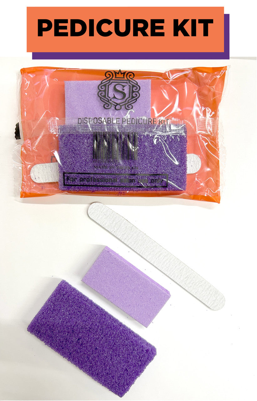 DISPOSABLE PEDICURE KIT ( NO TOE SEPARATORS )