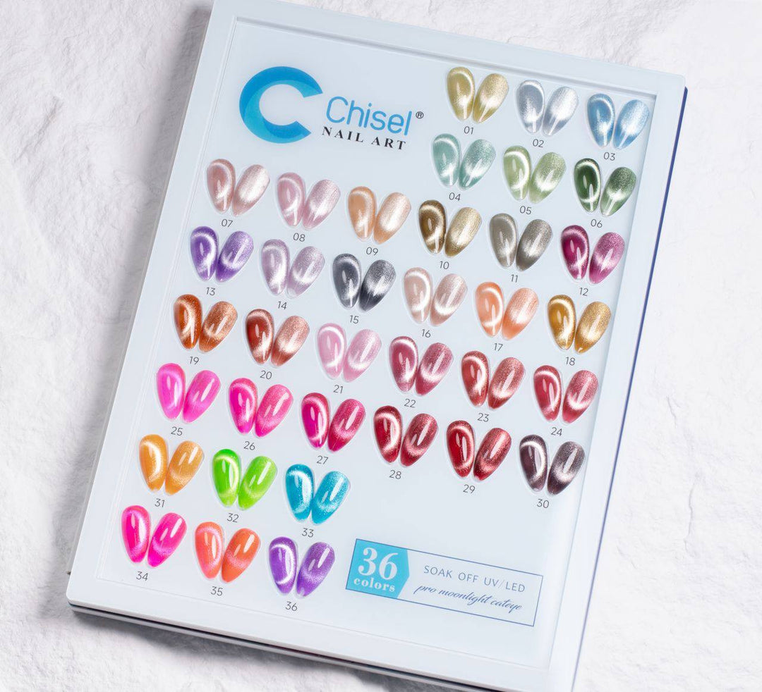 Chisel Pro Moonlight Cateye 36 Colors - Free sample + Magnet