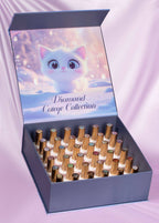 Jet Nail Diamond Cateye 36 Colors + Free Color Book + Magnet