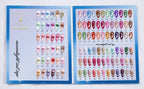 Jet Nail Moon Light Cateye 36 Colors + Free Color Book + Magnet