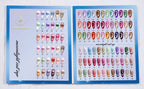 Jet Nail Moon Light Cateye 36 Colors + Free Color Book + Magnet