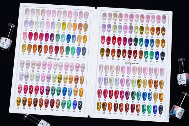 Royal Ruby Cat eye 48 Colors + Free Color Book + Magnet Main Image