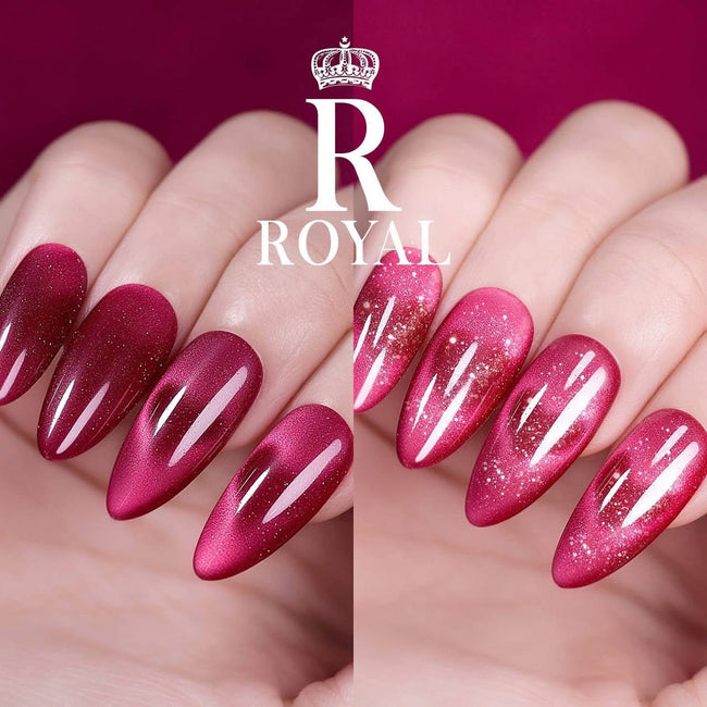 Royal Ruby Cat eye 48 Colors + Free Color Book + Magnet Hover Image