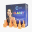 Chisel Glassy Collection 36 Colors ( Dip& Acrylic Powder + Gel Matching )