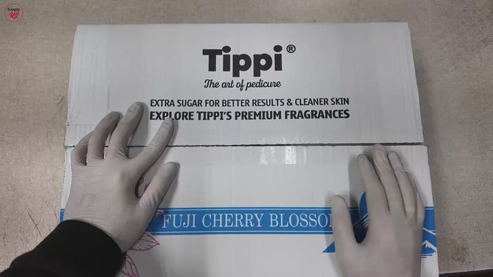 Tippi Collagen Pedi in a Box 4in1 sample combo of 14 scents